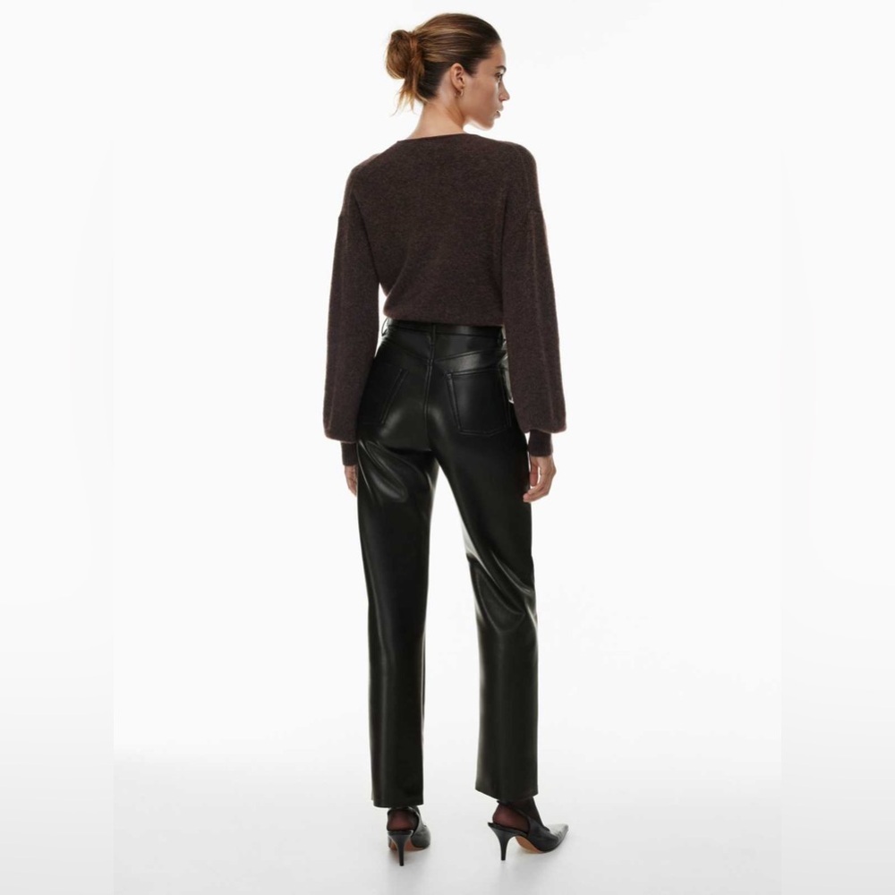 Aritzia Wilfred Melina Vegan Leather Pant - Picture 2 of 8